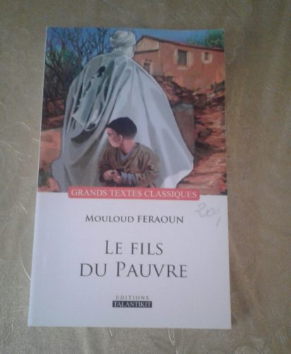 tizi ouzou roman de Mouloud Feraoun le Fils du pauvre